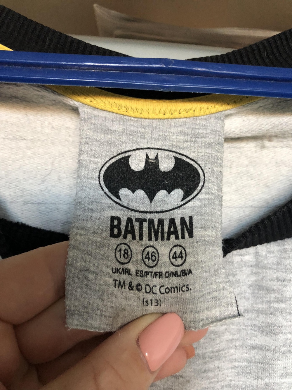 Толстовка Batman DC Comics размер 48-54