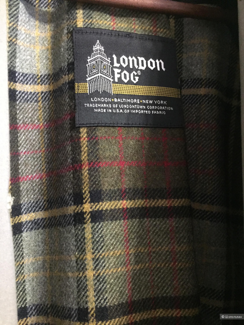 Тренч LONDON FOG, размер 6US