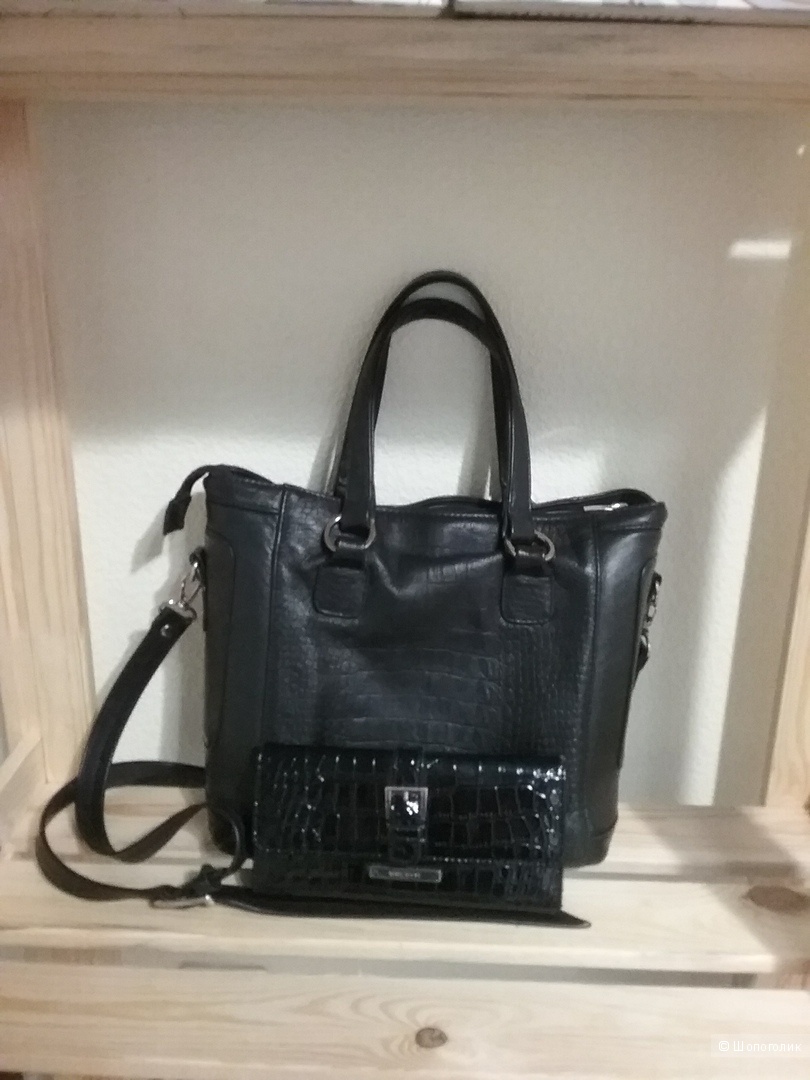 Сет: кожаная сумка Protege + кошелек Nine West