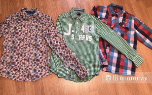 Комплект рубашек Borz, Redanblu, Scamps boys, 140/146 см