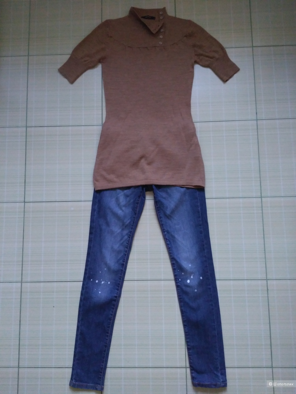 Сет из джинс mango и свитера vero moda размер xs-s