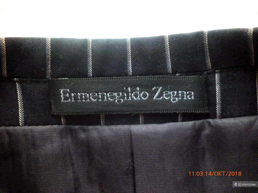 Мужской пиджак Ermenegildo Zegna, размер 50 (RUS 52-54)