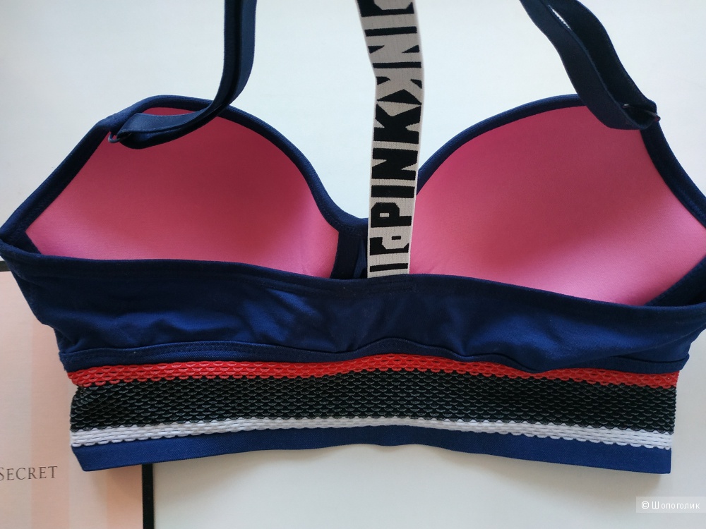 Бесшовный комплект Pink: бра (разм.М) и трусики (разм.S) от Victoria's Secret