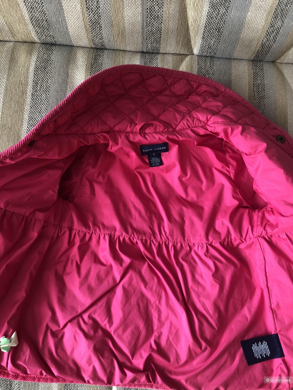 Куртка для девочки 5лет/104-110 Ralph Lauren