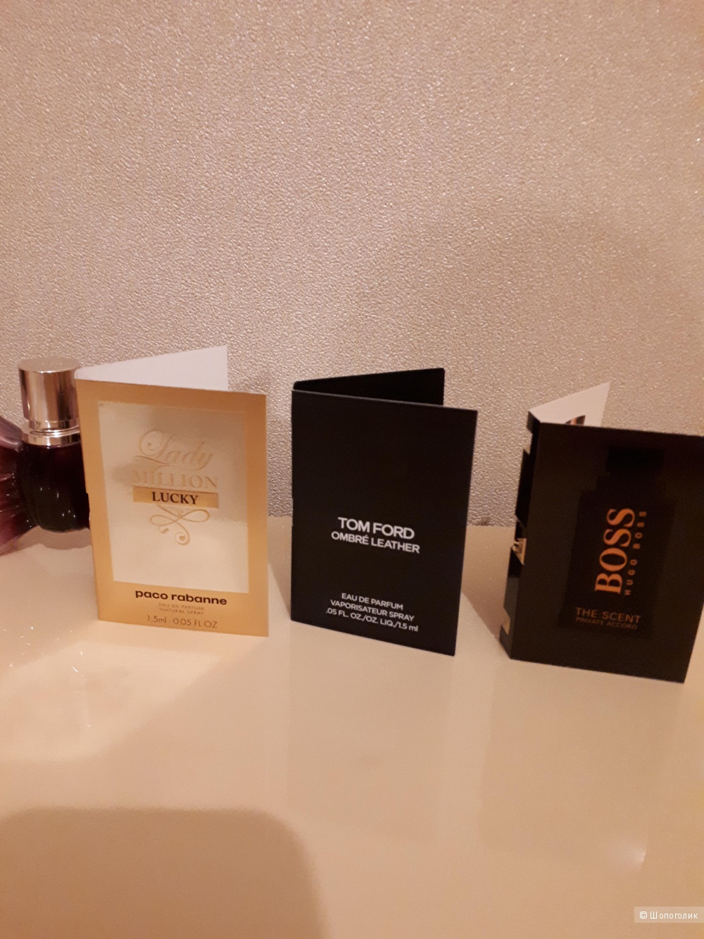 Пробники Tom Ford, Hugo Boss, Paco Rabanne