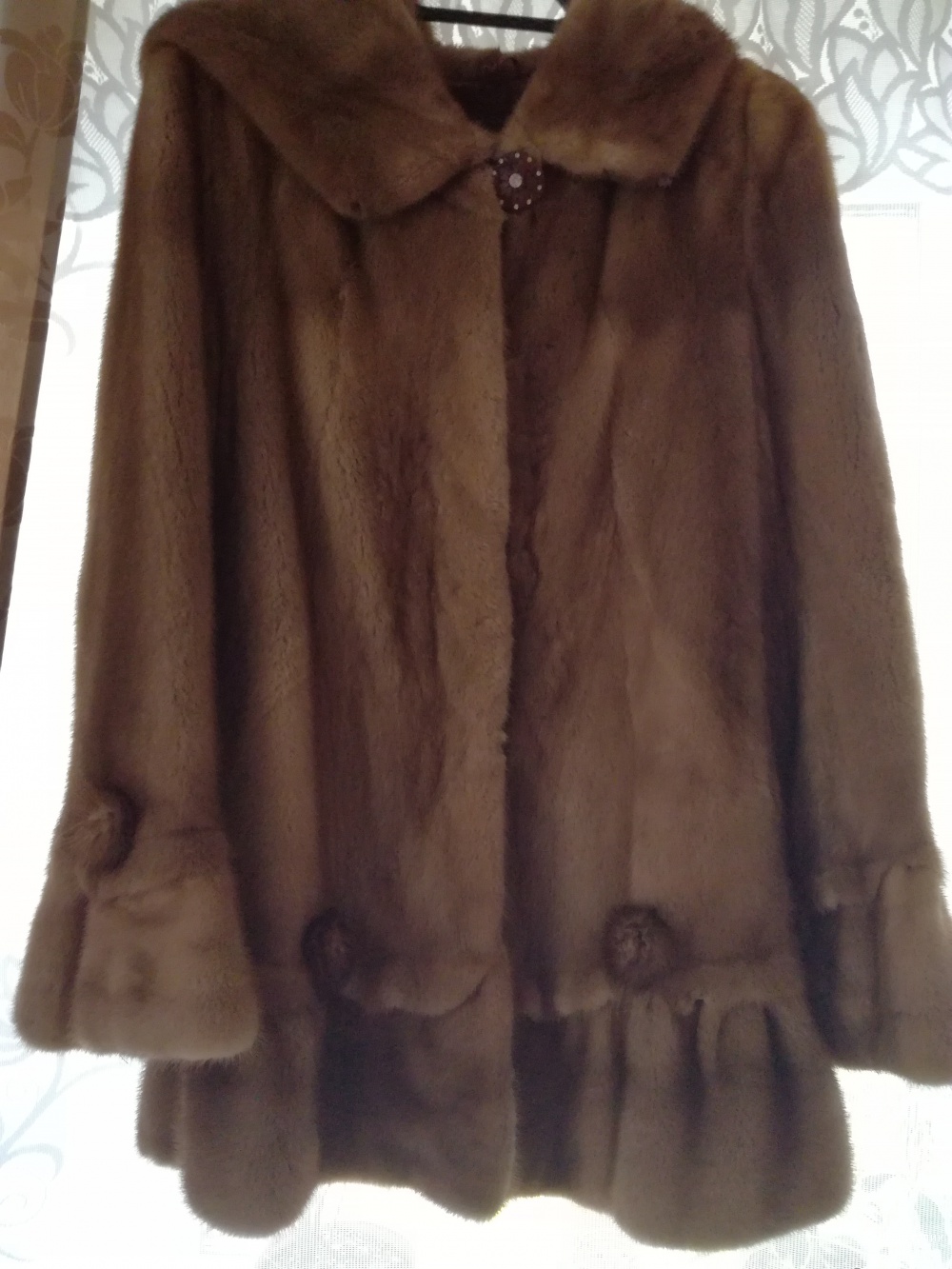 Шуба норка shantal fine furs 44-46.
