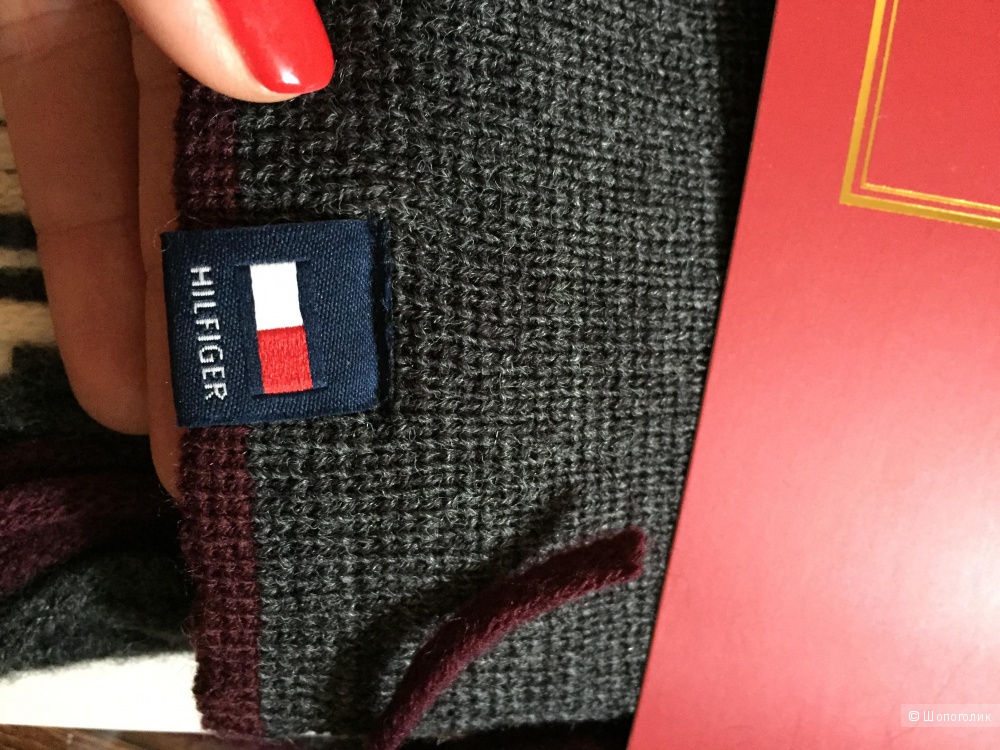 Мужской набор шапка и шарф Tommy Hilfiger