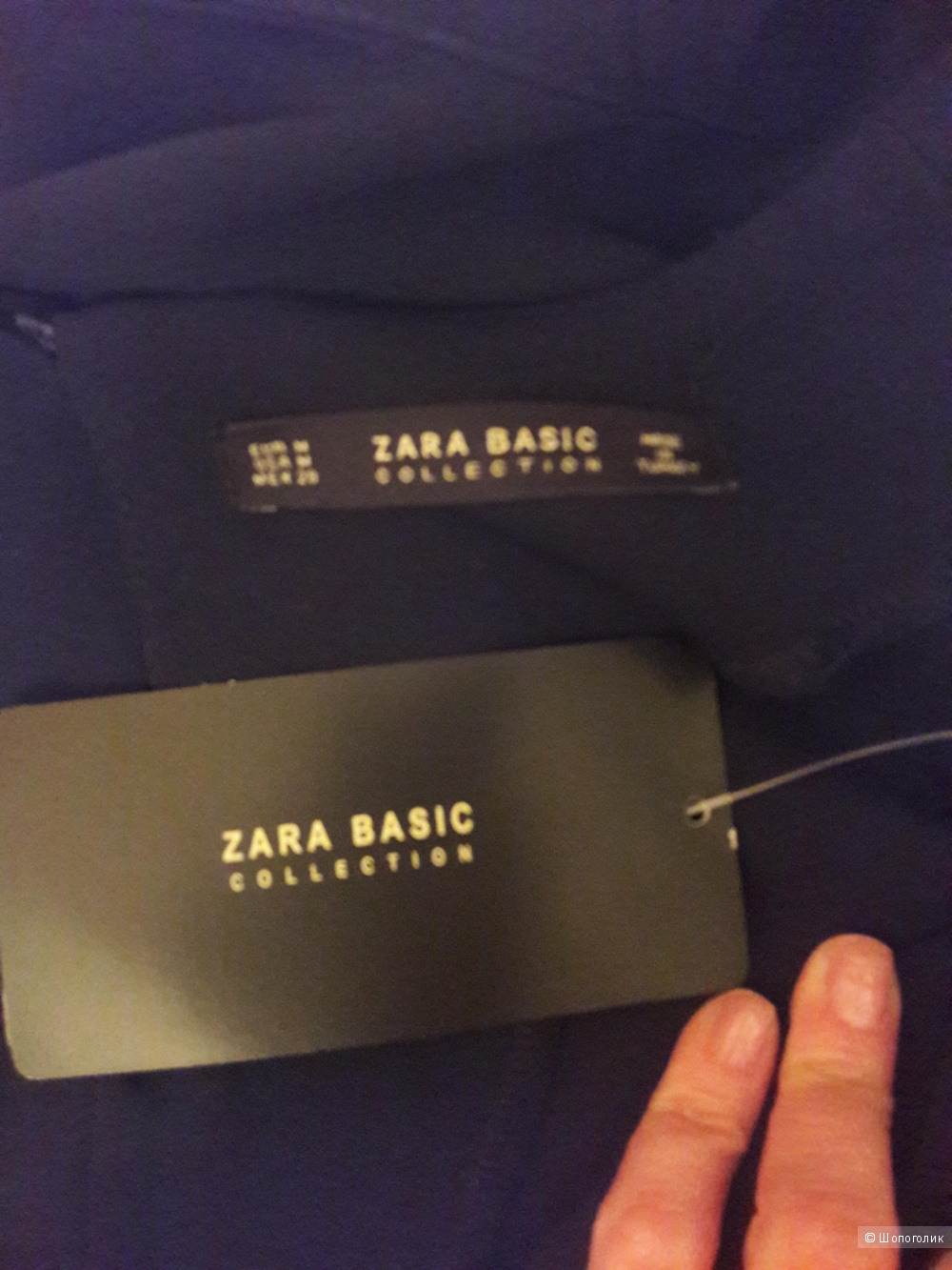 Платье-баллахон на люверсах, Zara basic, 46-50