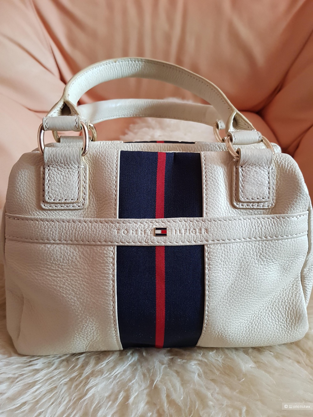 Сумка кожаная Tommy Hilfiger