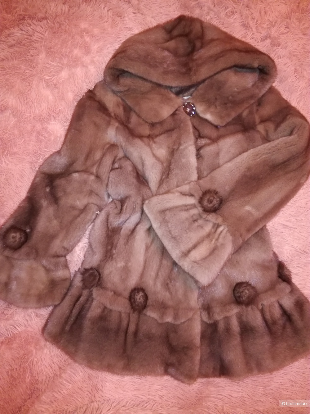 Шуба норка shantal fine furs 44-46.