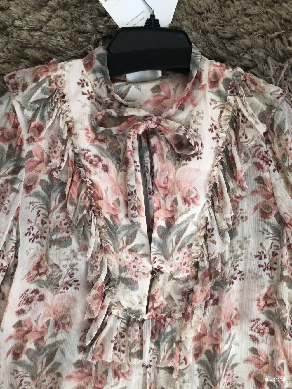 Шелковая блузка Zimmerman. Размер 2(44-46)