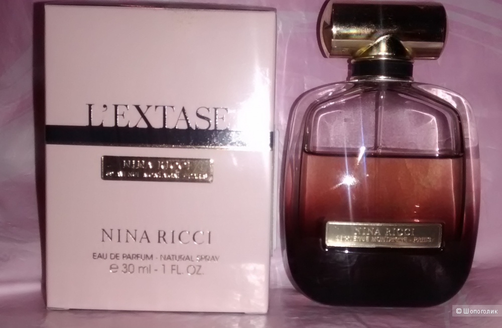 Сет: парфюмерная вода L’Extase Nina Ricci 30мл(новая) + ПЛЮС: 30/50мл
