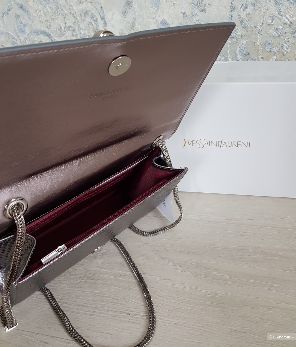 Сумка Saint Laurent (серебро)