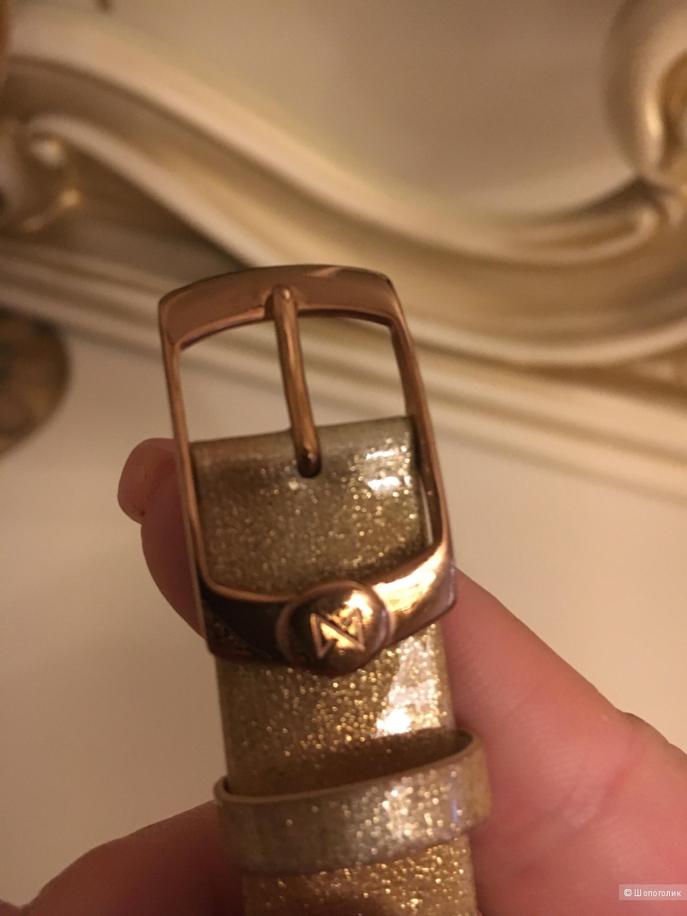 Женские золотые часы Ника, габаритные размеры 32,5 мм