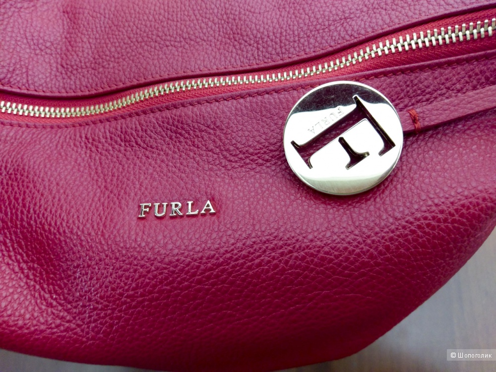 Сумка-хобо женская - Furla Alissa, medium.