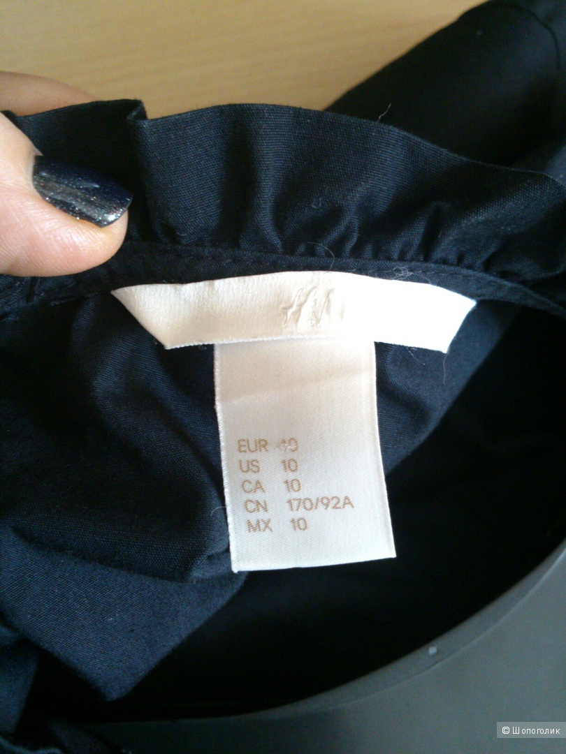 Блузка H&M. Размер: EU40, US10 (на 46-48 размер).