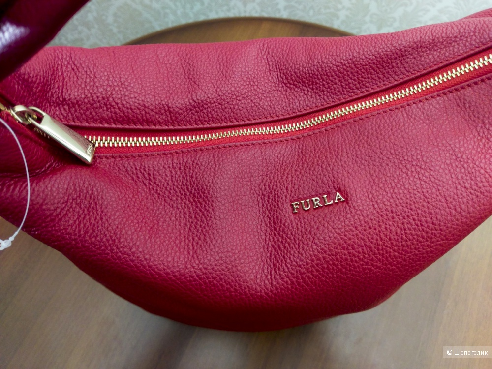 Сумка-хобо женская - Furla Alissa, medium.
