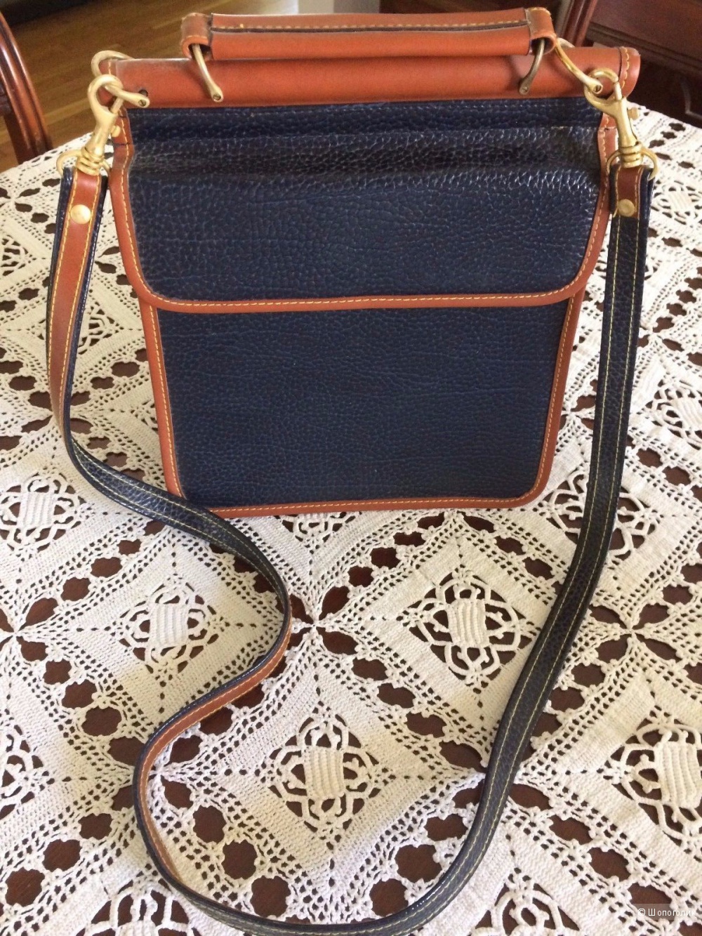 Винтажная сумка портфель Dooney & Bourke