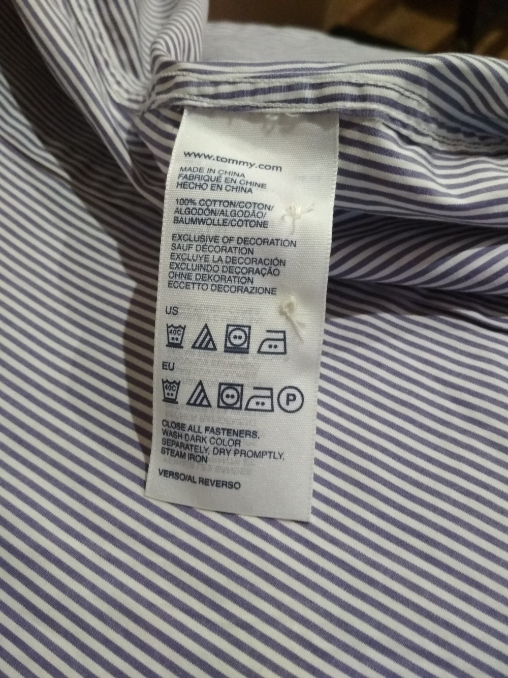 Рубашка Tommy Hilfiger 44-46-48
