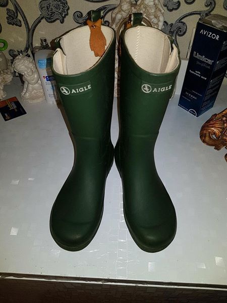 Резиновые сапожки AIGLE, р.32