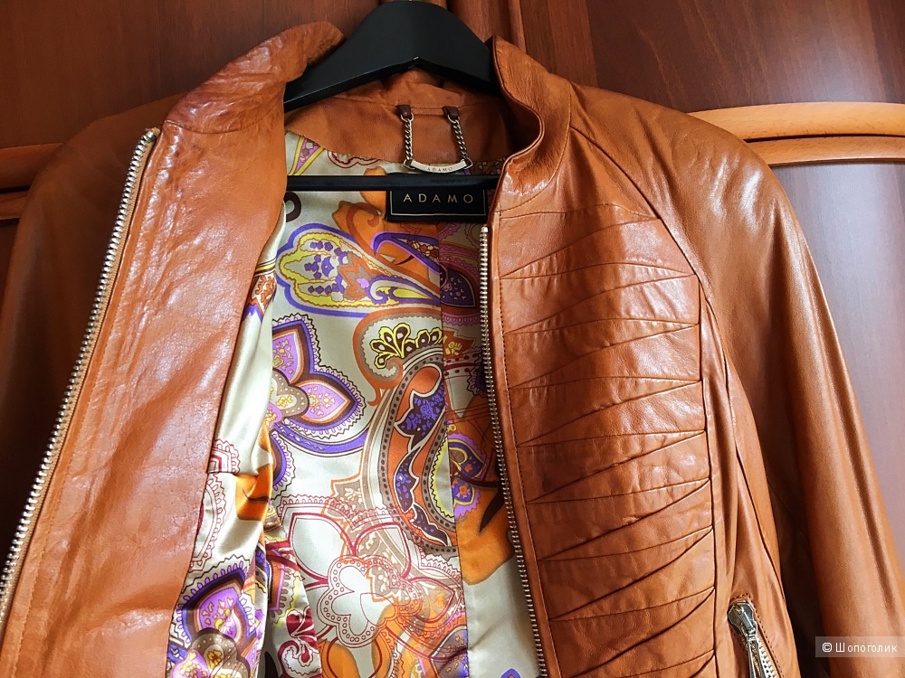Куртка кожаная Аdamo, размер 42/44
