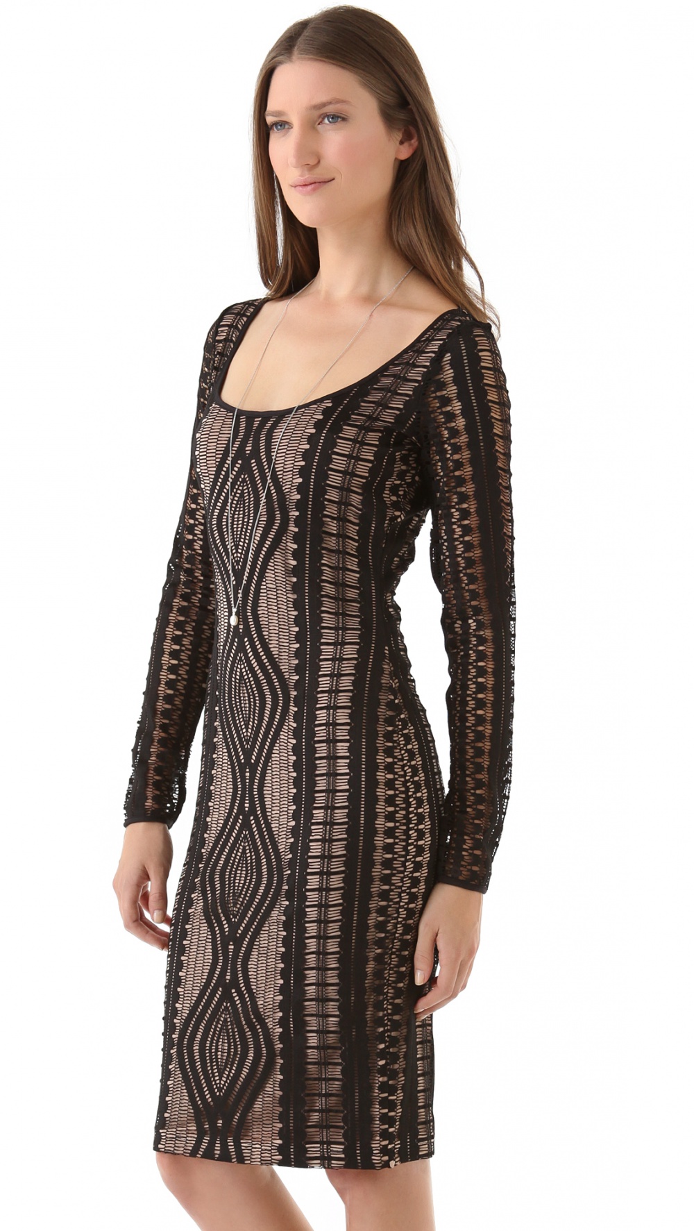 BCBG MaxAzria кружевное платье р.М