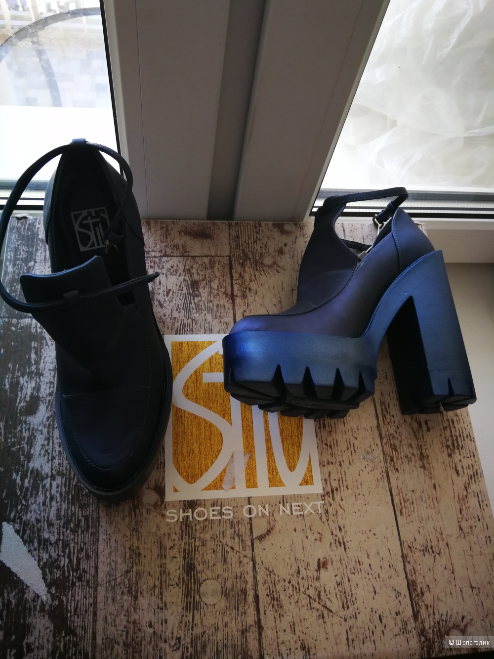 Кожаные ботинки STIU ,37 размер
