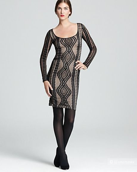 BCBG MaxAzria кружевное платье р.М