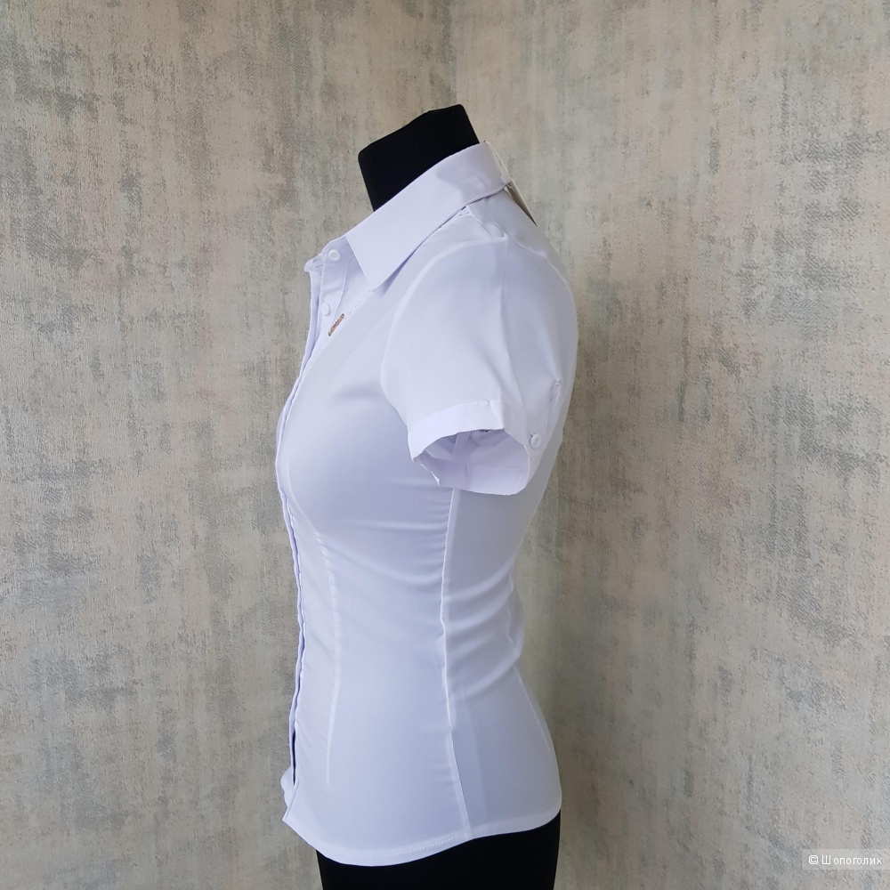 Белая блузка M&K размер 40 - 1