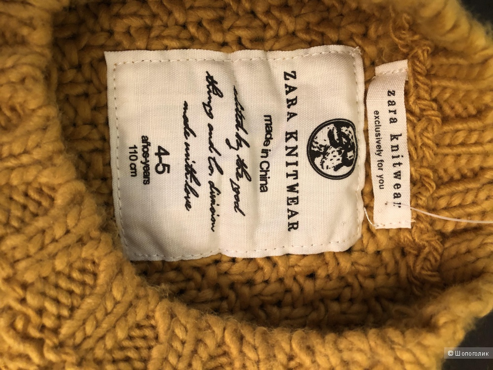 Свитер Zara 4-5 лет