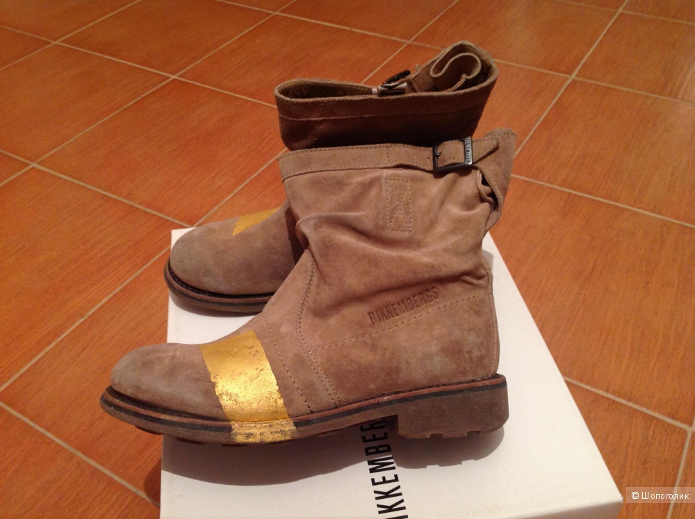 Полусапожки BIKKEMBERGS, размер 40
