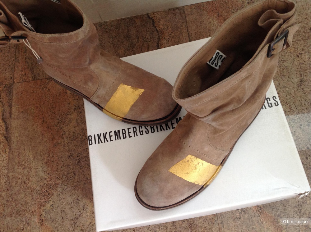 Полусапожки BIKKEMBERGS, размер 40