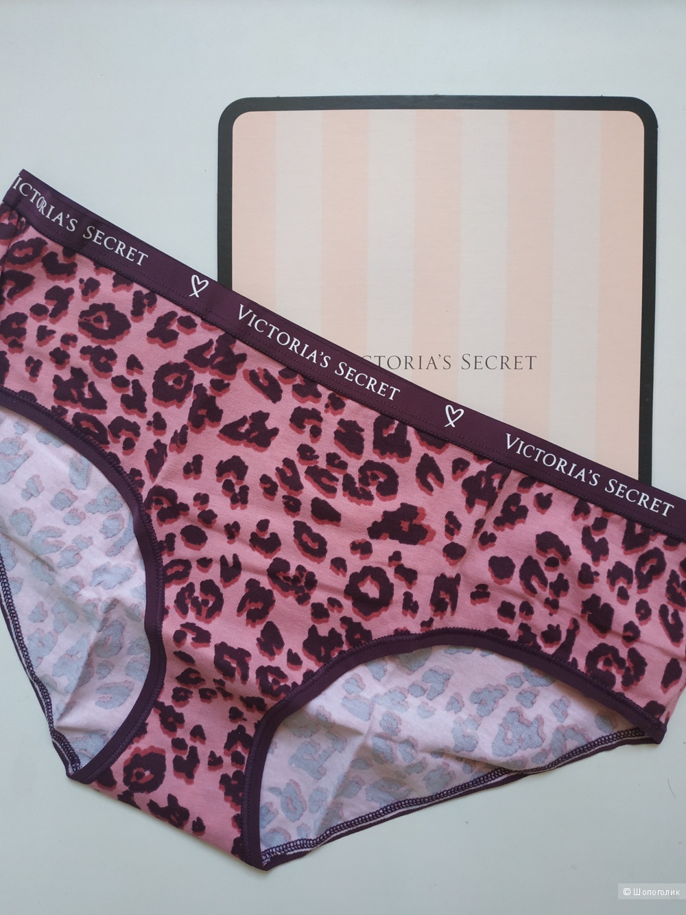 Трусики Victoria's Secret с логотипом, размер L