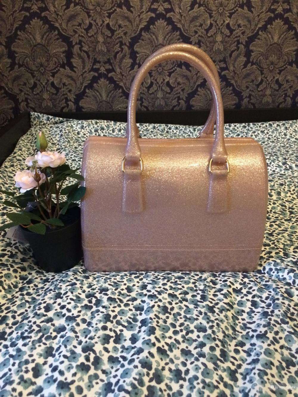 Сумка розовое желе Aliexpress