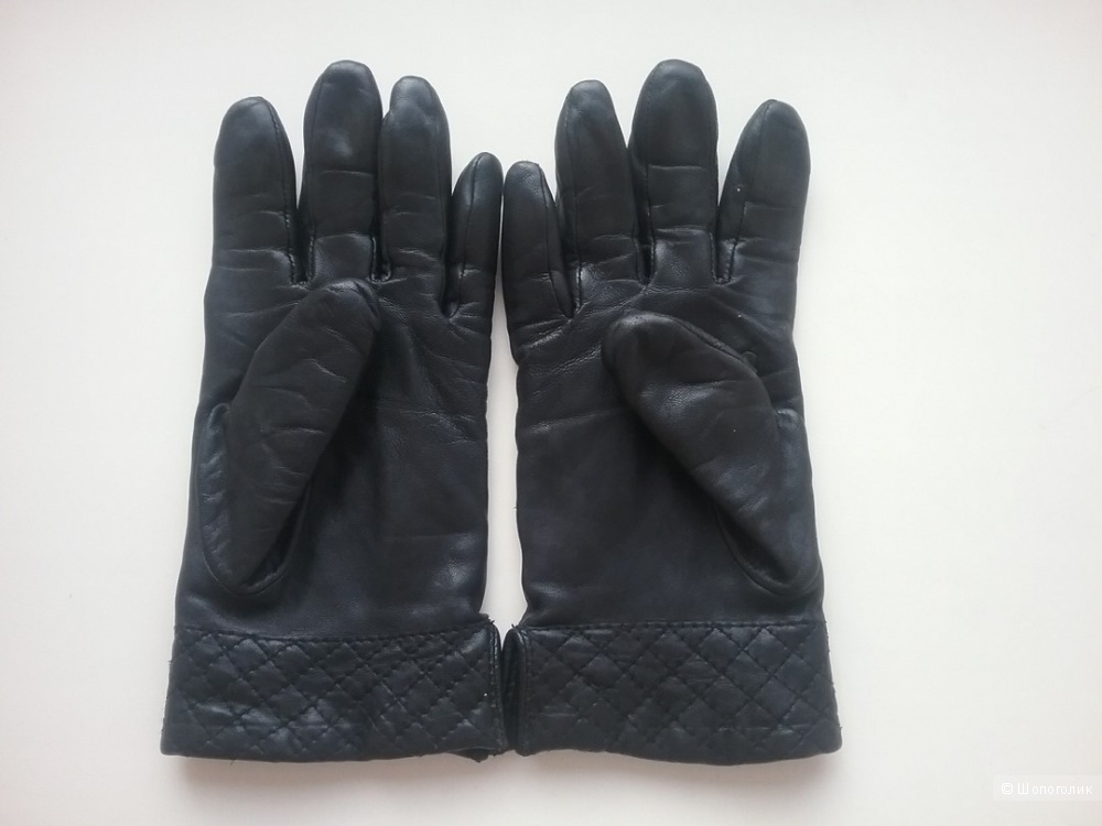 Кожаные перчатки no name, размер М-L