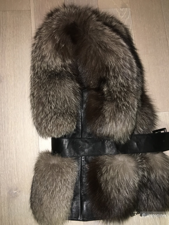Жилетка из чернобурки Fur Nataral. Размер 42 российский