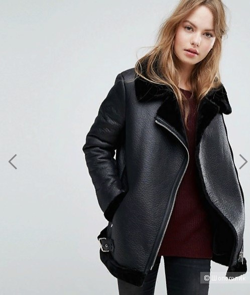 Дубленка авиатор New Look на 42-44