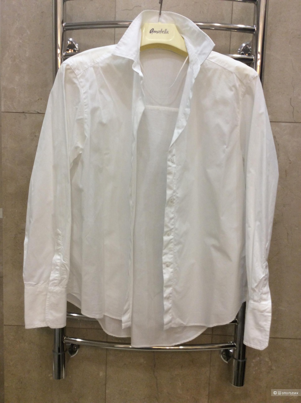 Рубашка Zara Basic размер 44