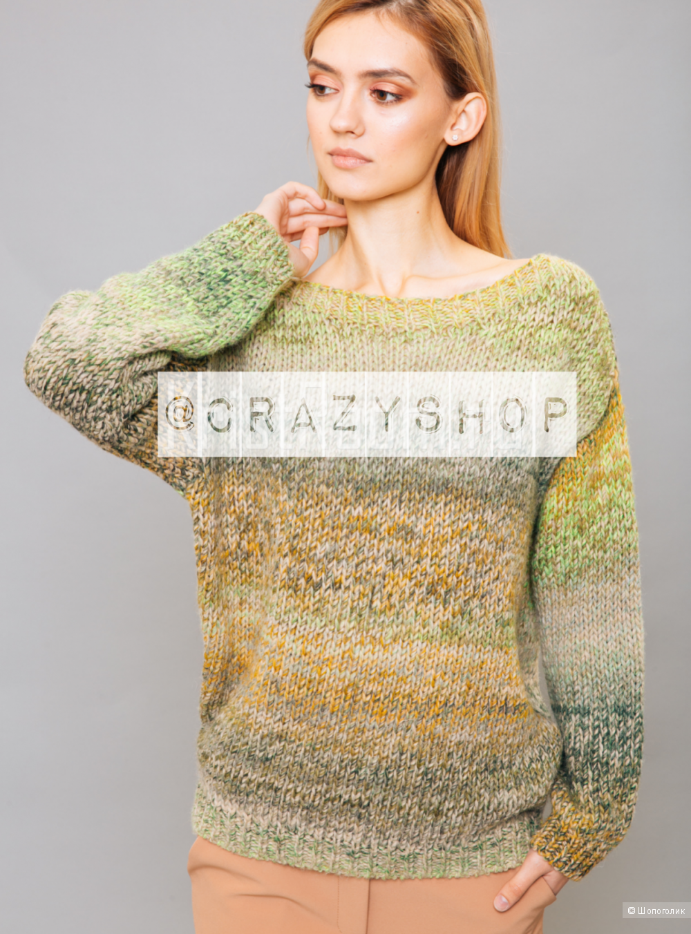 Свитер SARA DESIGN, one size (42-52)