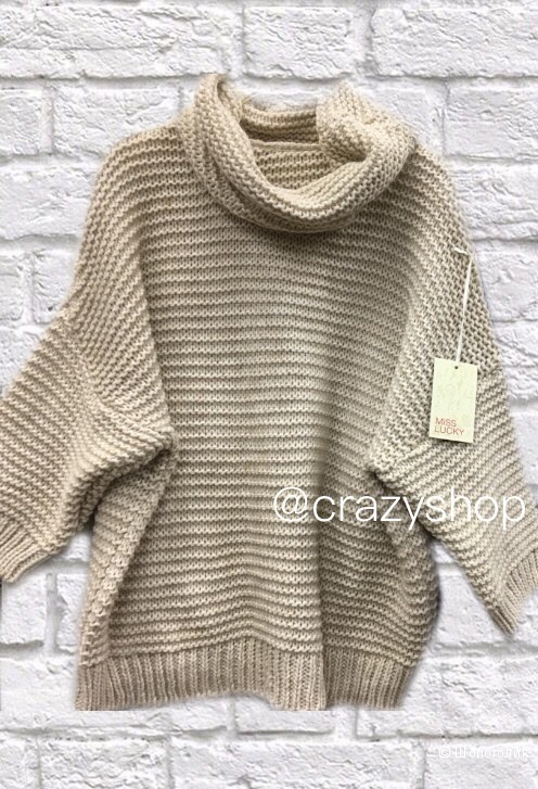 Свитер MISS LUCKY, oversize (42-52)