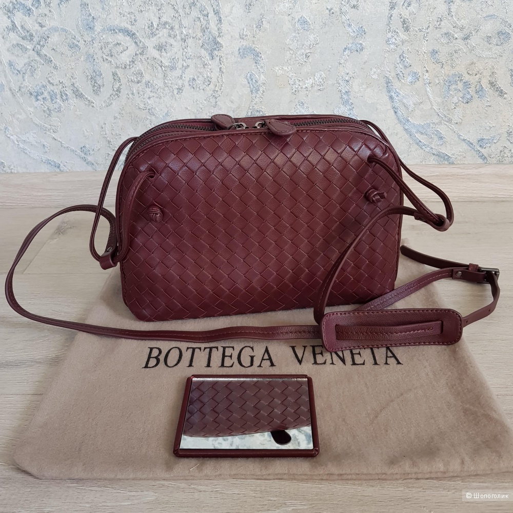 Сумка Bottega Veneta (бордовая)