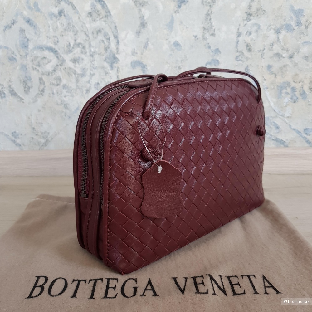 Сумка Bottega Veneta (бордовая)