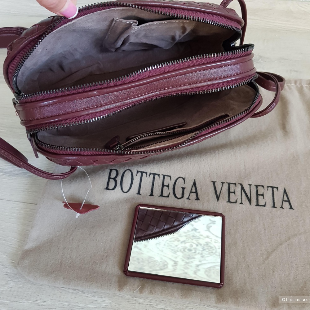 Сумка Bottega Veneta (бордовая)