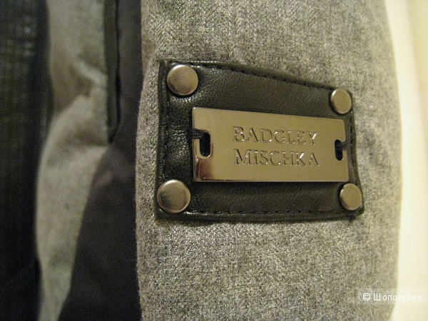 Пуховое пальто Badgley Mischka S