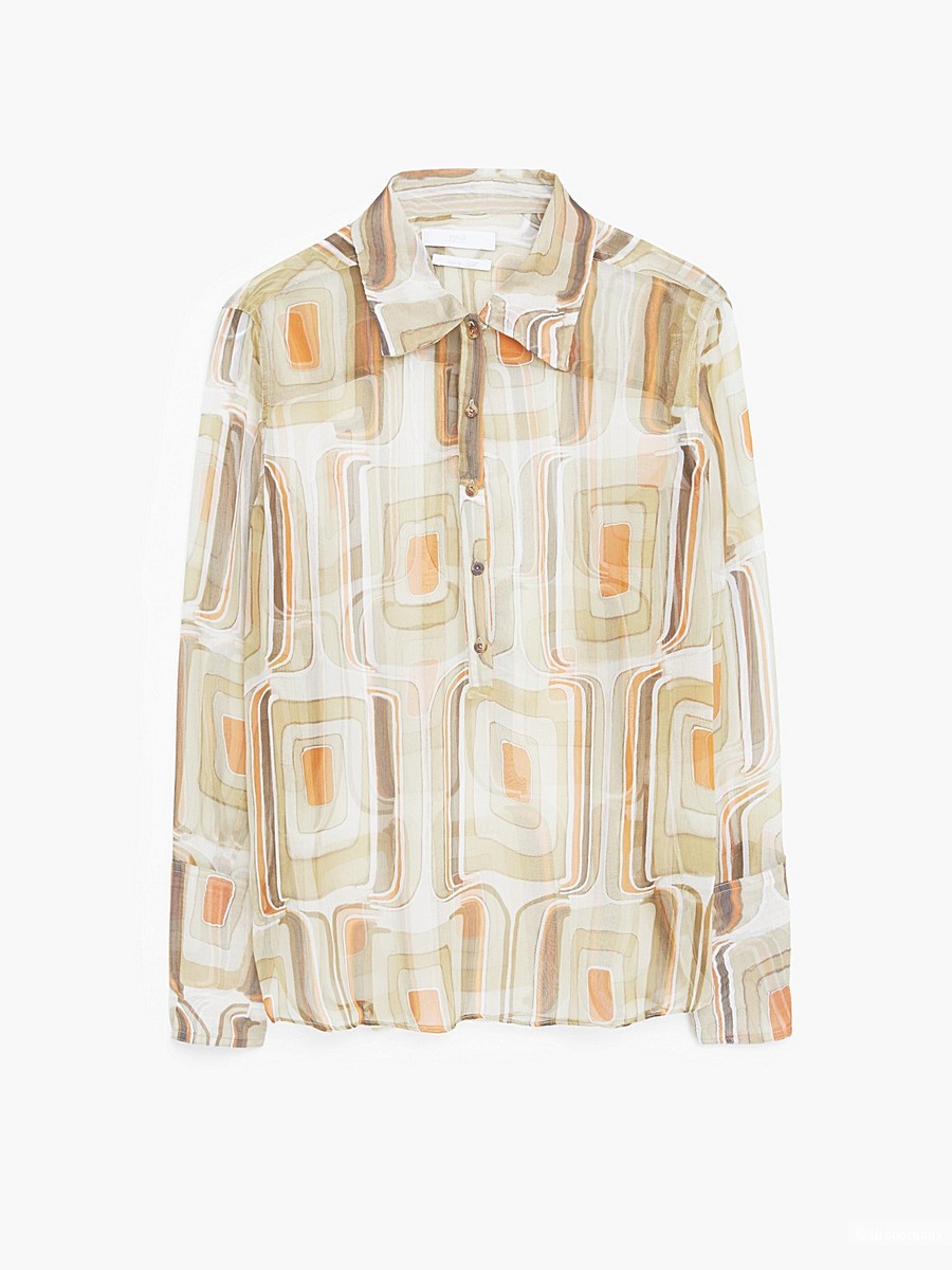 Шелковая блузка Mango размер L