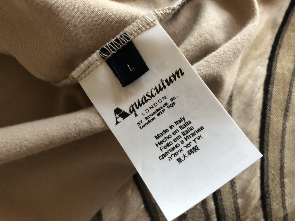 Лонгслив кофта Aquascutum, L