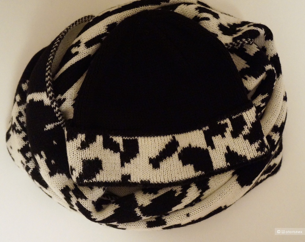 Комплект шарф и шапка, размер единый