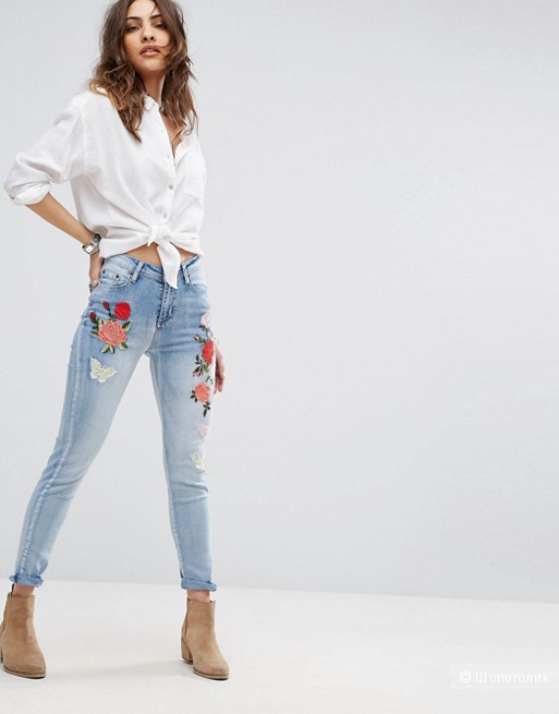Джинсы BOOHOO 8uk-36eur-40it