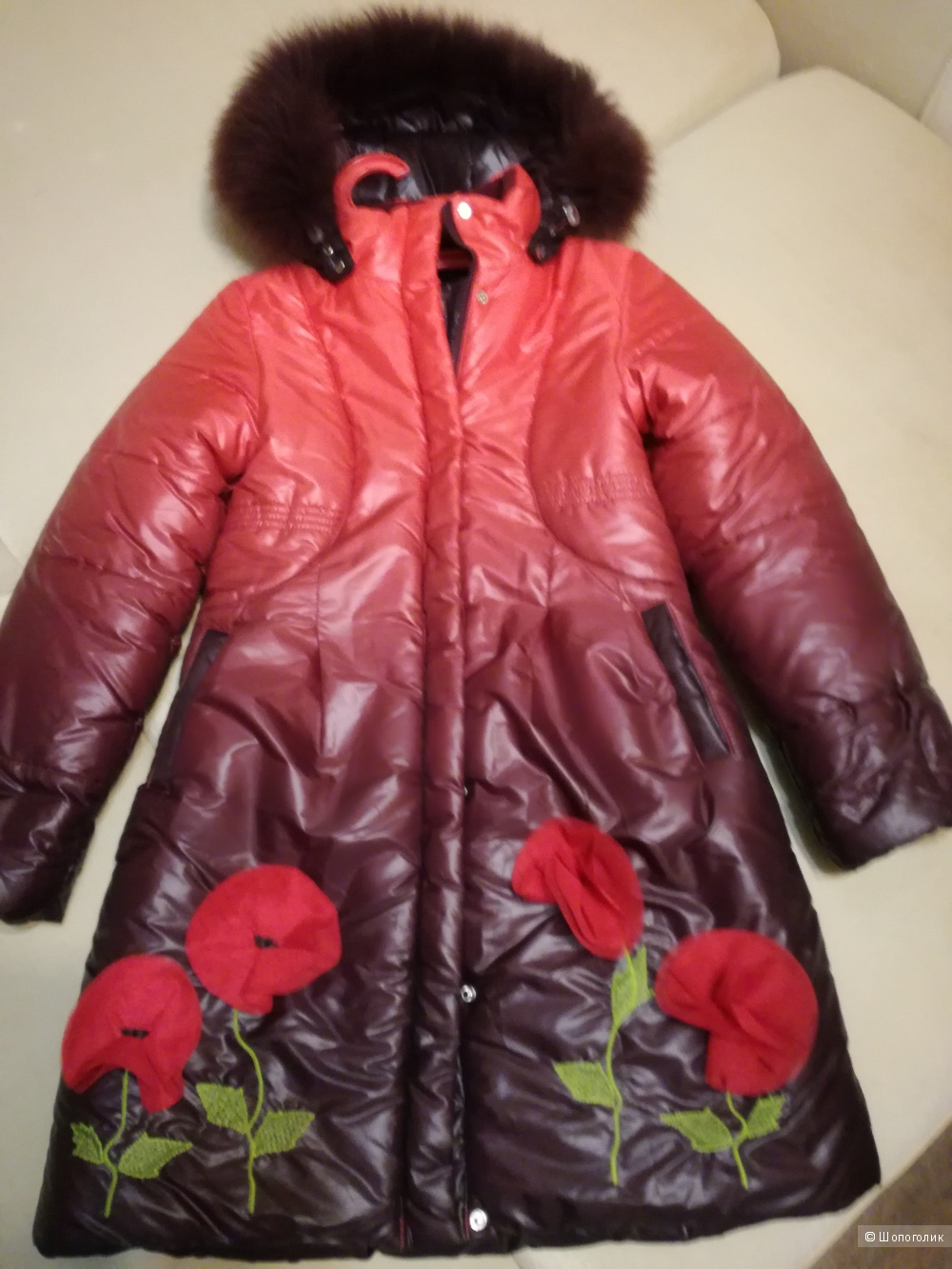 Зимнее пальто NewStep, 8-9 лет