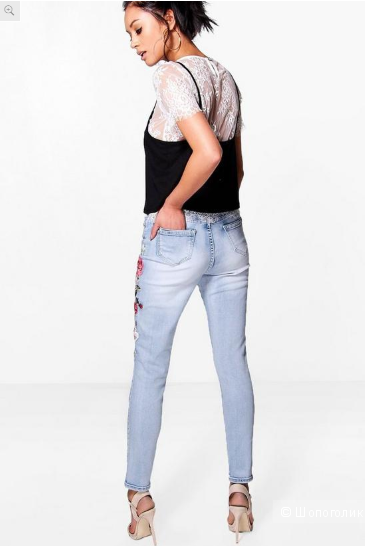 Джинсы BOOHOO 8uk-36eur-40it
